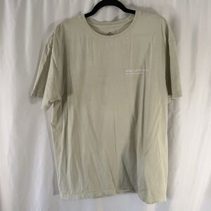 Picasso Nude with Towel Shirt Men's Large Yellow Short Sleeve Crew Neck Cotton